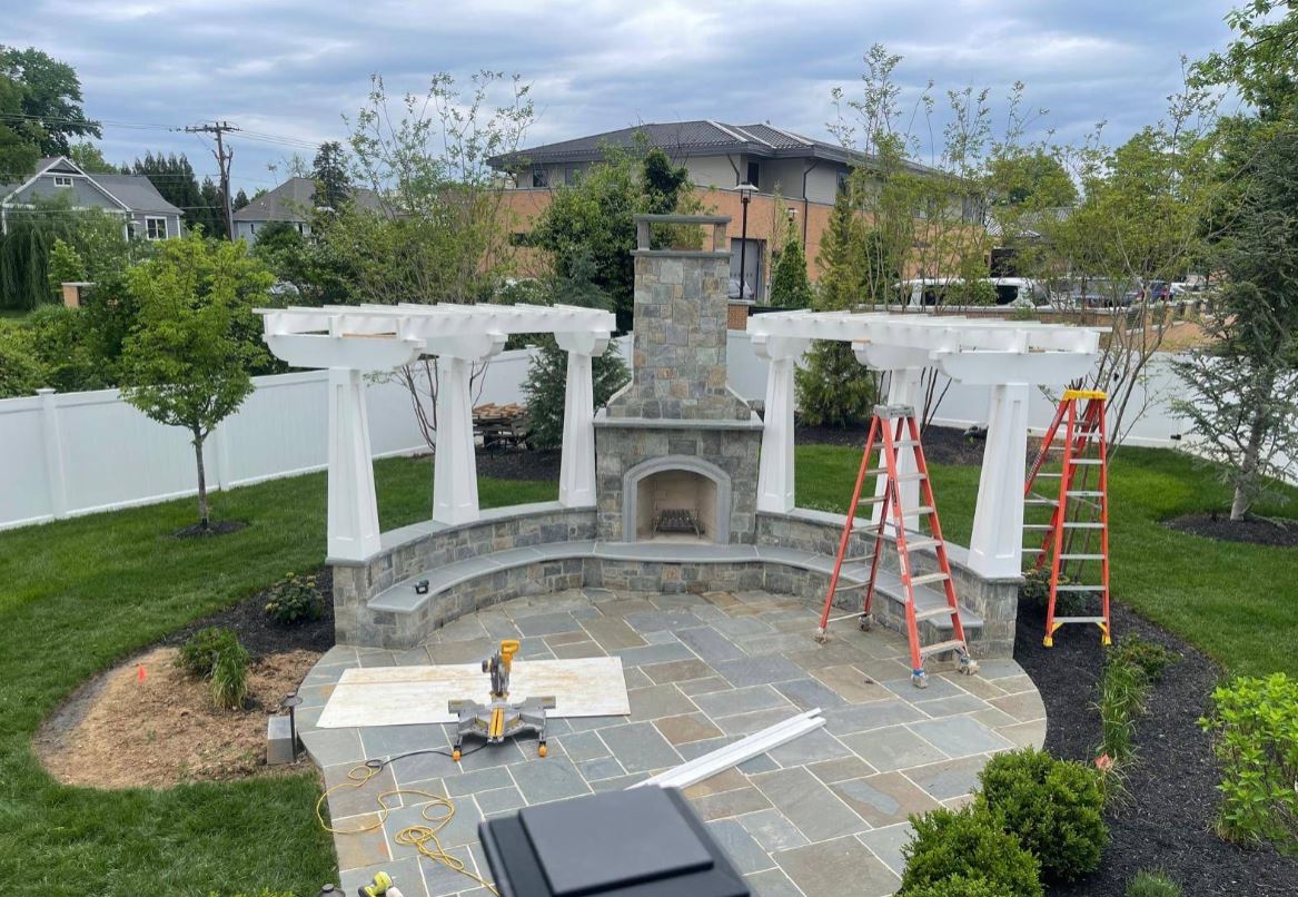 patio installation in Hamilton VA